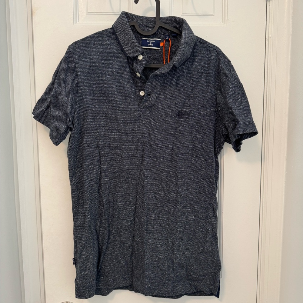 Superdry Men's Blue Polo Shirt
